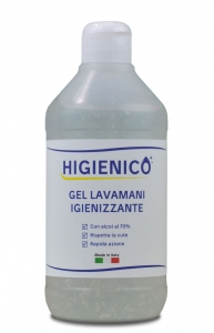 Higienico Gel Lavamani Igienizzante - 500 ml - Img 1